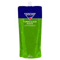 Solid Full TURBO GLAZE PUTTY-самовыравнивающаяся быстросохнующая доводочная полиэфирная шпатлевка  4