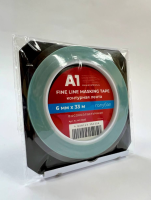 A1 Fine Line Masking Tape контурная лента голубая 6мм Х 33м
