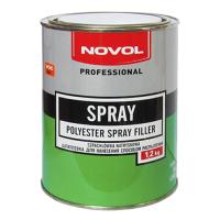 Novol Spray шпатлёвка жидкая 1,2 кг.