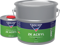 Solid 2К ACRYL-наполнительный грунт 5+1черный (2500+500мл)