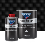 Solid PROF LINE FULLER HS White (800+200 мл) - грунт-наполнит 4+1, цвет: белый  (c отв)