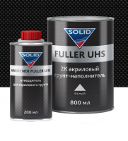 SOLID PROF FULLER UHS WHITE (800 + 200 мл) - акрил.грунт 4+1, цв: белый (в комп. с отв.)