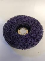 зачистной круг синего цвета на оправке Clean&Strip II 125*13*22 Expert