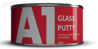 А1 GLASS PUTY-шпатлевка усиленная стекловолоном (1000мл) 1,8кг