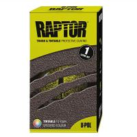 Защитное 2К покрытие повышенной прочности RAPTOR, колеруемое, комплект, 1б