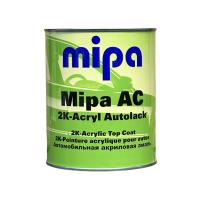 Акриловая эмаль RAL9005 1л черный матовый MIPA Mipafine 1k Akryllack