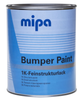 Структурная краска для бампера черная  1л Mipa Bumper paint 1k