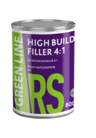 GREEN LINE RS High Build 4*1-грунт наполнитель серый (800 мл+отв 200 мл)