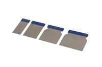 Набор стальных шпателей (4 шт) 50,80,100,120мм.