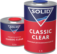 SOLID Лак CLASSIС CLEAR 2К  (1000+500 мл)