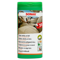 Салфетки  по уходу за кожей (в тубе) SONAX