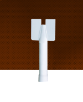 Solid Nozzle Насадка-бабочка для герметики (чёрная), материал HDPE, диаметр: 6-18мм