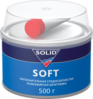 SOLID SOFT шпатлевка среднезернистая 500 гр