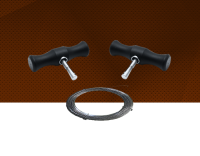 Solid  держатель струны для срезания стекл (130*130 мм)+струна 10м