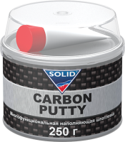 SOLID PROFESSIONAL LINE CARBON PUTTY-наполн, шпатлевкас карбоновой нитью 250 гр