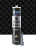 Solid Prof MS Spray Black (290мл) - распыляемый герметик , цвет бежевый