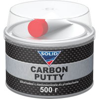 SOLID PROFESSIONAL LINE CARBON PUTTY-наполн, шпатлевкас карбоновой нитью 0,5кг