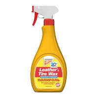 Полироль  супер блеск Leather Tire Wax Super Gloss (кож,резина,пласт) 500мл