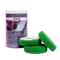 Sonax Средний полировочный круг (зелёный) (6 шт) Polishing Sponge Green 80мм 493541