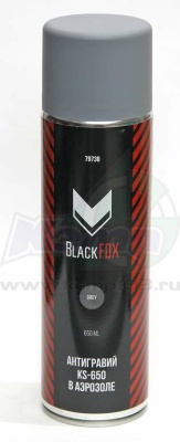 BlackFox Антигравий КS-650 (серый) аэроз. 650 мл