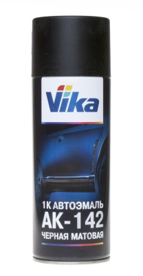 Vika Черная матовая АК-142 520мл