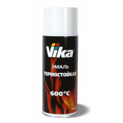 Vika  Эмаль  термостойкая серебристая 0,4