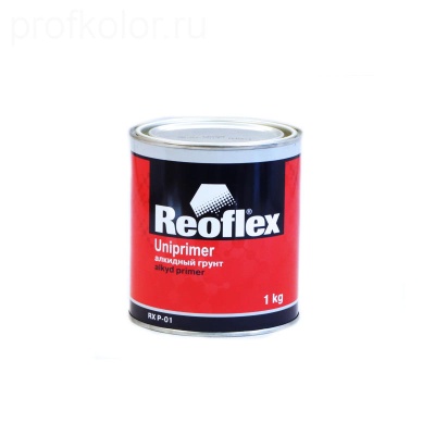Reoflex  Грунт 1К алкидный серый 1кг)