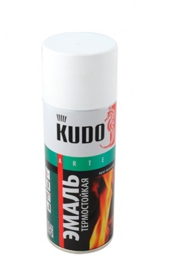 KUDO эмаль термостойкая белая 0,52